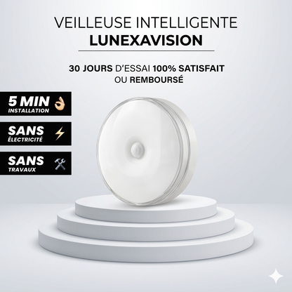 Luz nocturna LED inteligente con sensor de movimiento - Recargable por USB